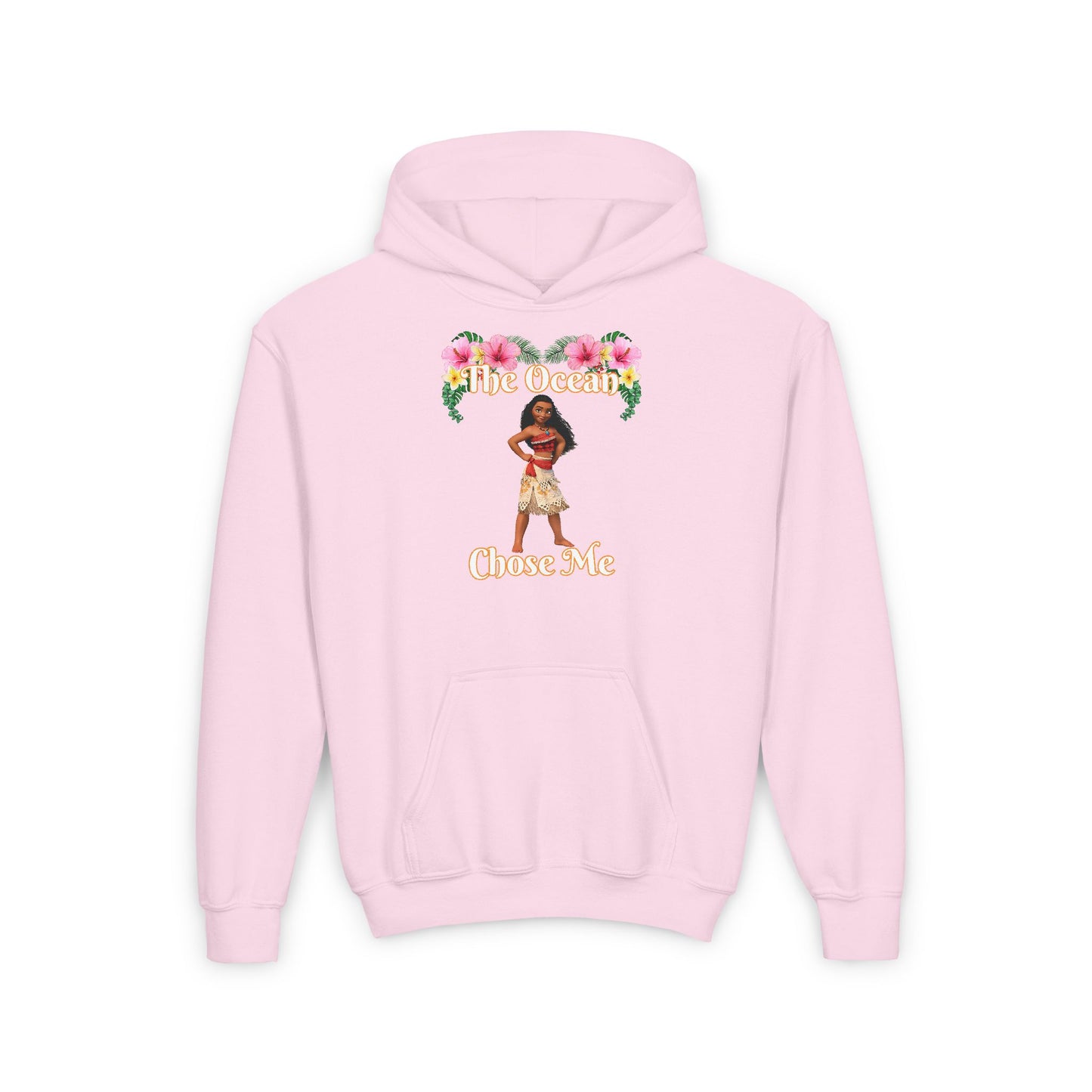 Moana Youth Hoodie - The Ocean Chose Me