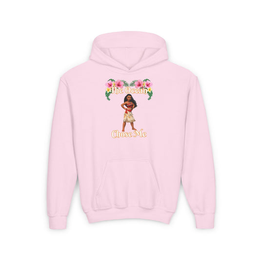 Moana Youth Hoodie - The Ocean Chose Me