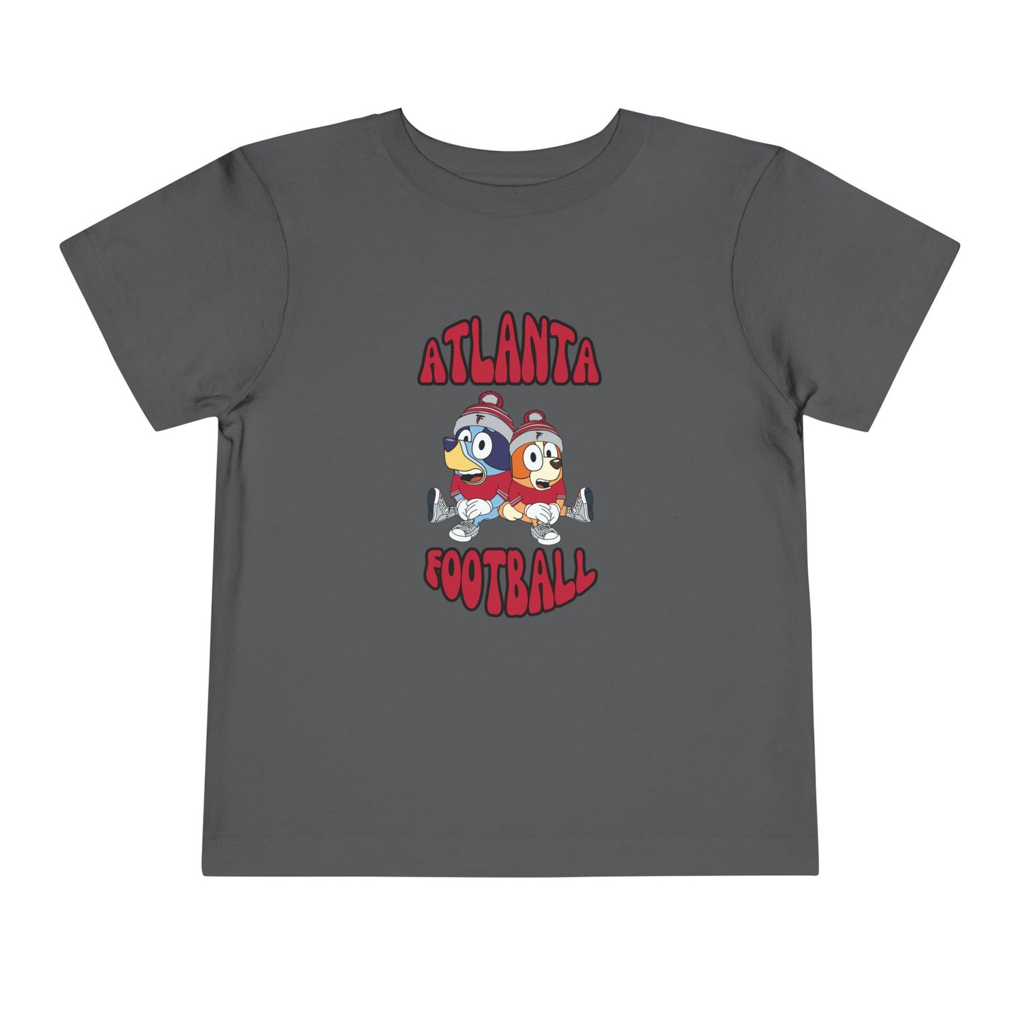 Toddler Bluey & Bingo Design Falcons Football - Inspired T-Shirt