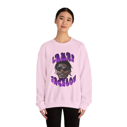 Lamar Jackson Comic Book Design Sweatshirt