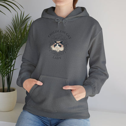 Unisex Childless Cat Lady Hoodie