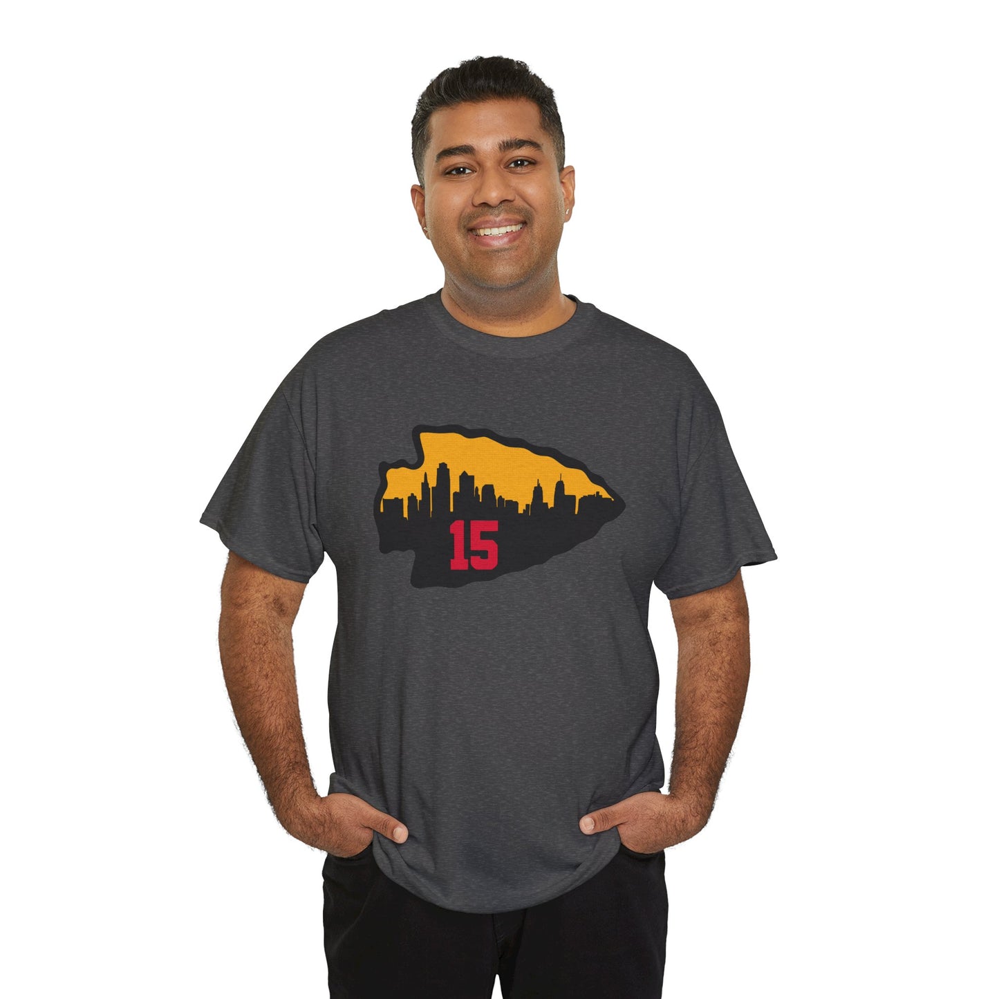 Unisex Kansas City 15 Mahomes Tee-Shirt