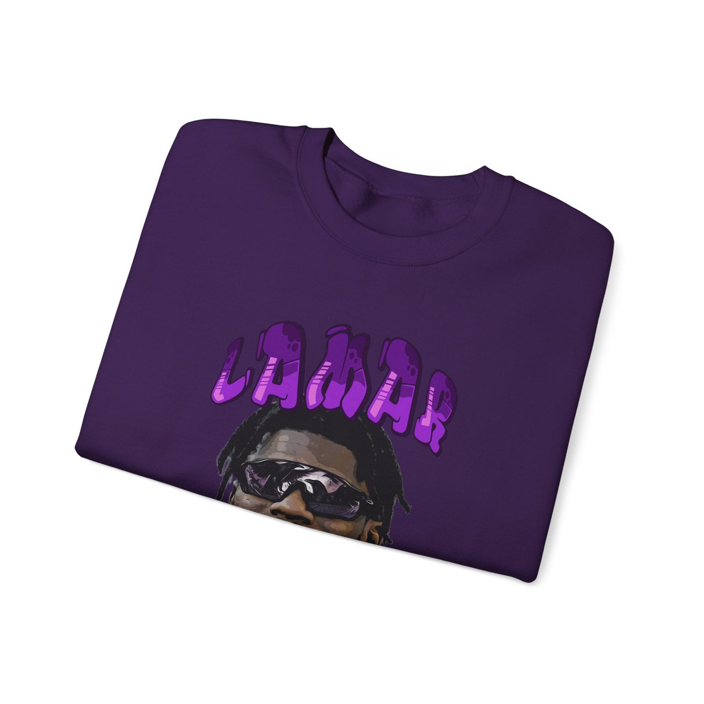 Lamar Jackson Comic Book Design Sweatshirt