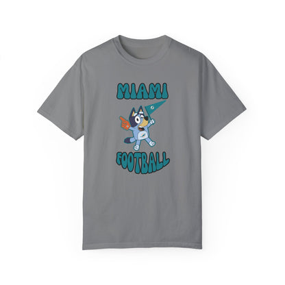 Unisex Bluey Design Miami Dolphins -Inspired T-Shirt