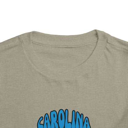 Toddler Tee - Bluey & Bingo Carolina Panthers Football T-Shirt