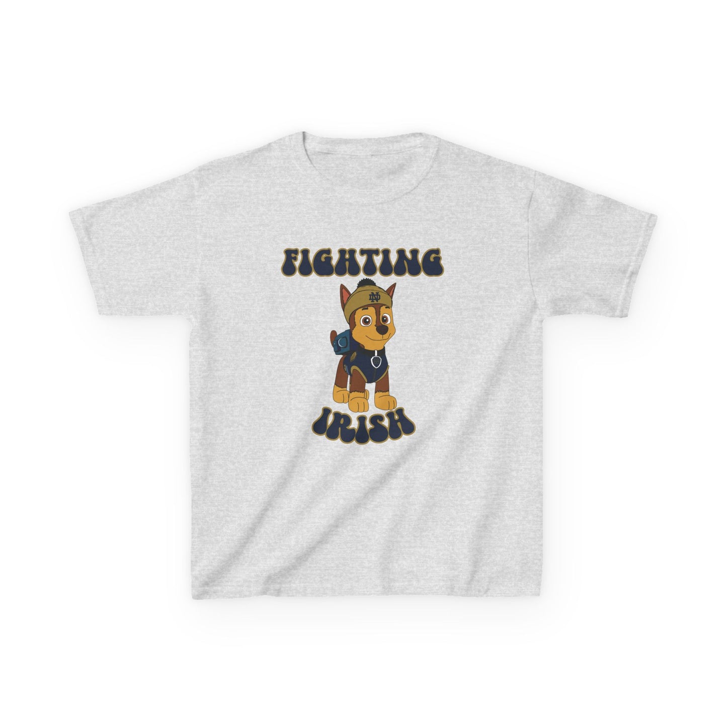 Chase Paw Patrol Fighting Irish College Football Design Youth Tee