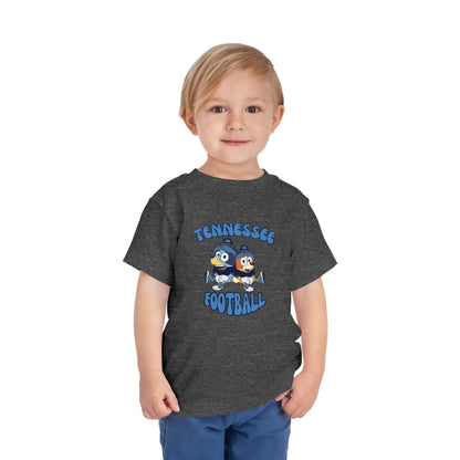 Toddler Bluey & Bingo Design Titans Football - Inspired T-Shirt