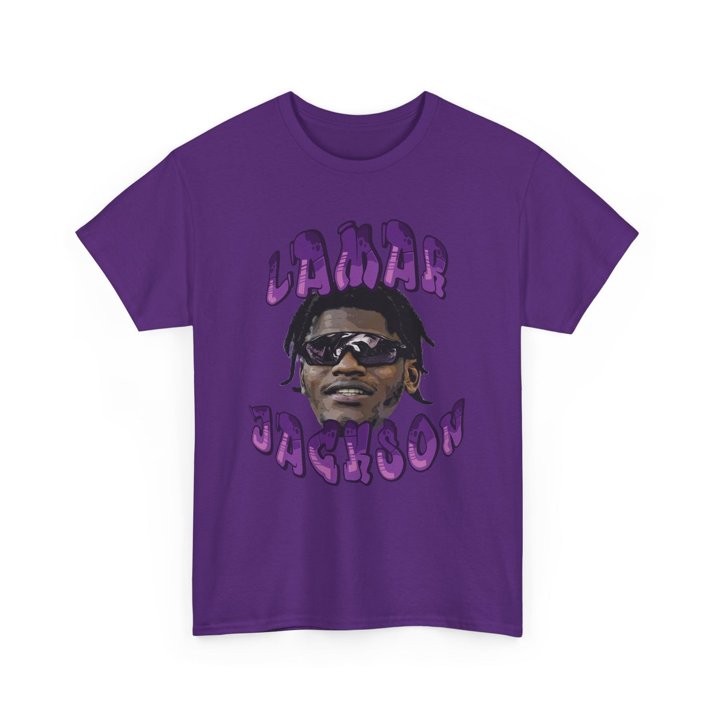 Lamar Jackson Comic Book Design Tee