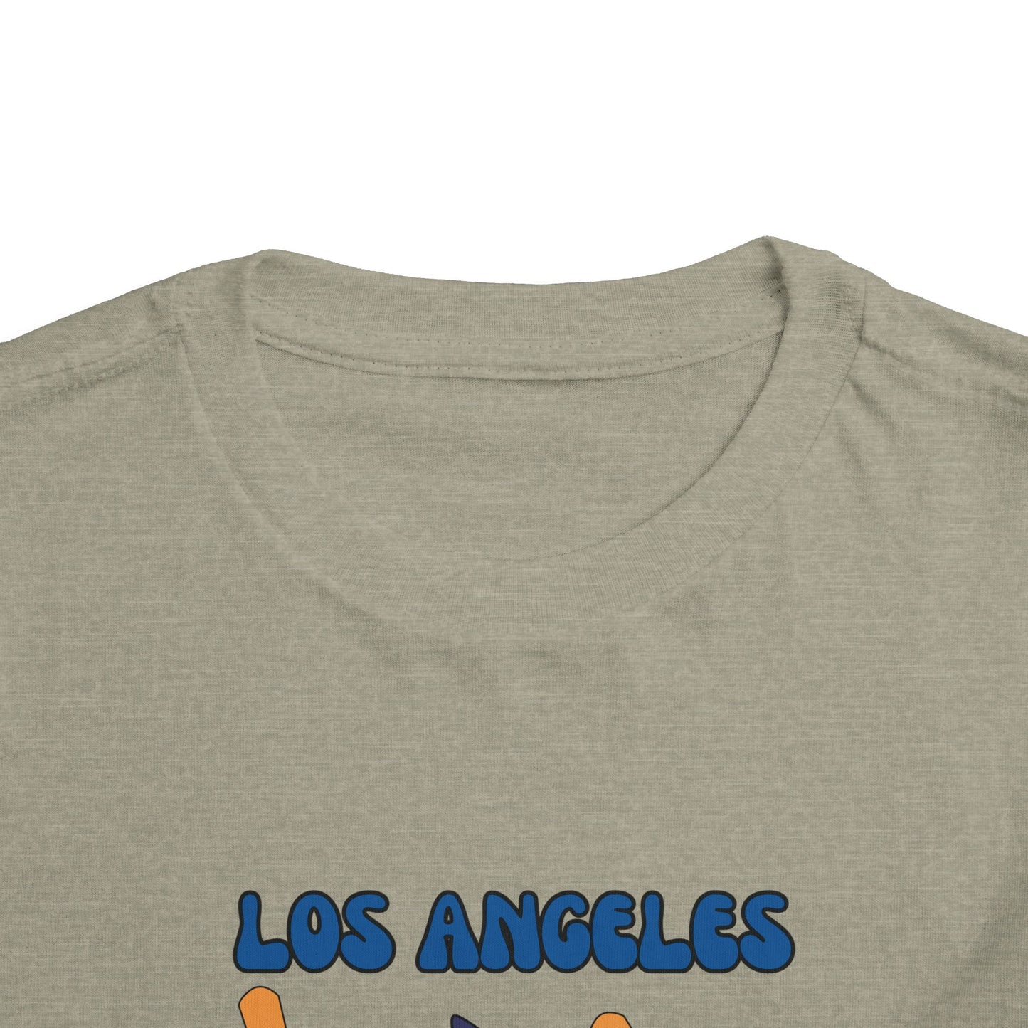 Toddler Bluey Design LA Dodgers - Inspired T-Shirt