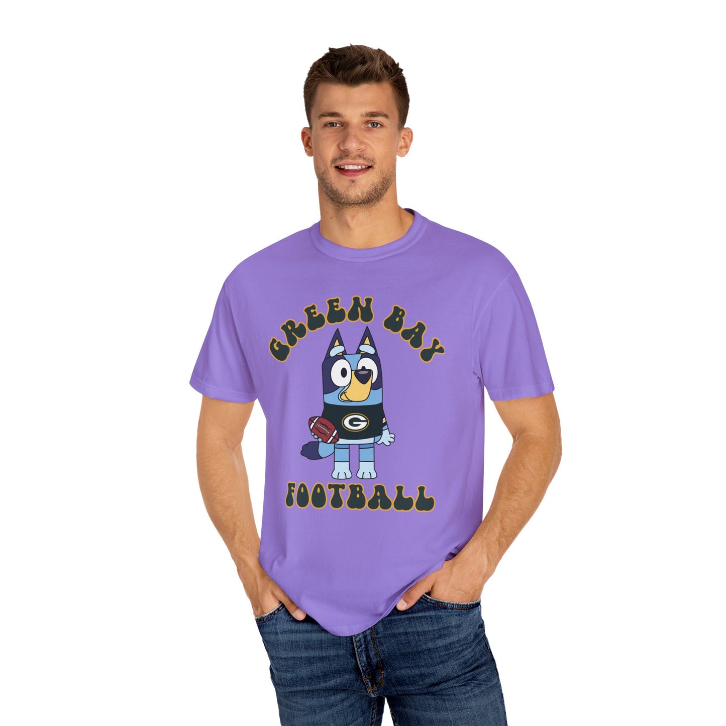 Unisex Bluey Design Packers Football-Inspired T-Shirt