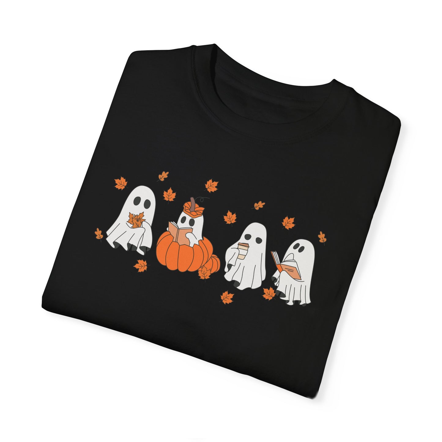 Halloween Spooky Book Lover T-Shirt – Comfort & Style for Spooky Season