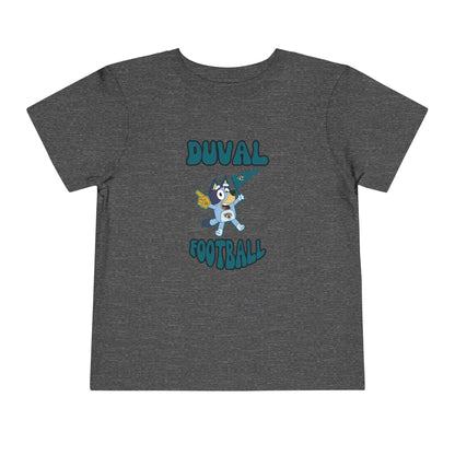 Toddler Bluey Design Jacksonville Jaguars Football -Inspired T-Shirt