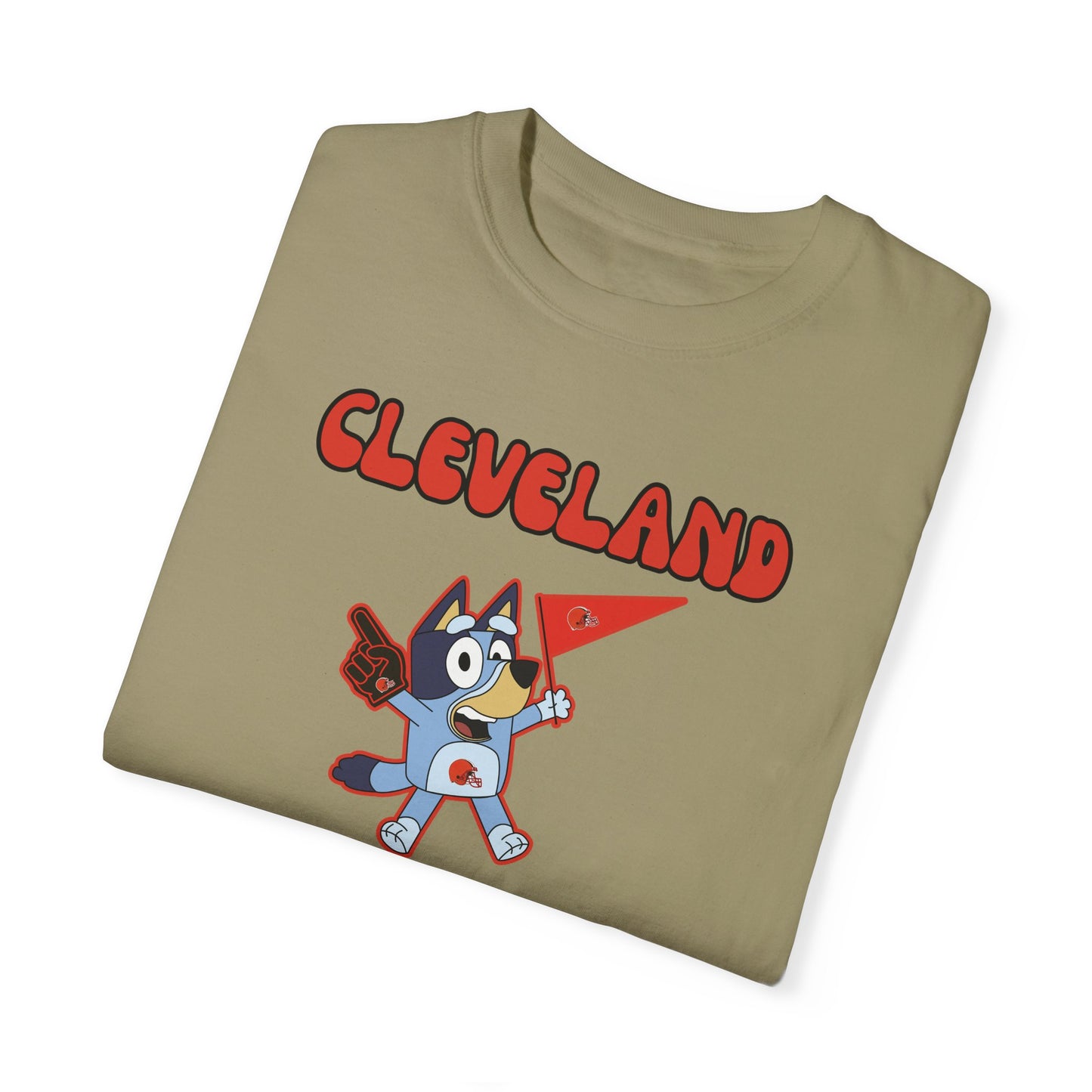 Unisex Bluey Design Cleveland Football -Inspired T-Shirt