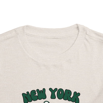 Toddler Bluey & Bingo Design New York Jets Football - Inspired T-Shirt