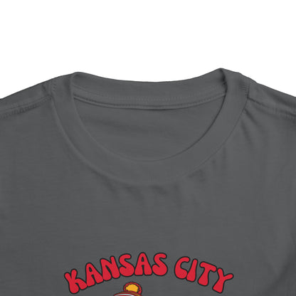 Toddler Bluey & Bingo Design Kansas City Chiefs Football - Inspired T-Shirt