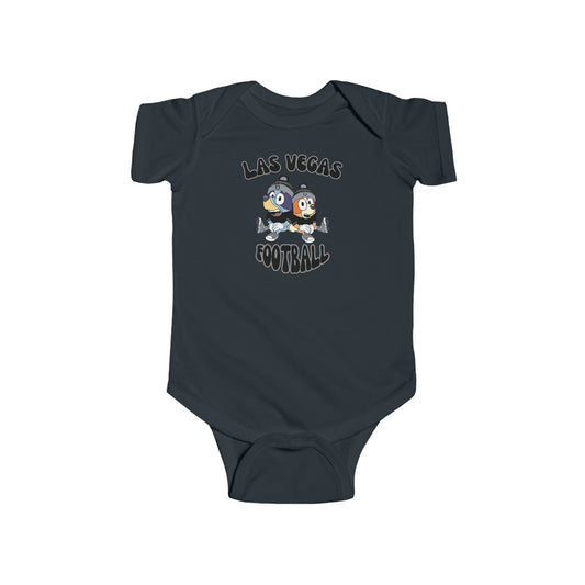 Infant Bluey & Bingo Design Raiders Football - Inspired Onesie