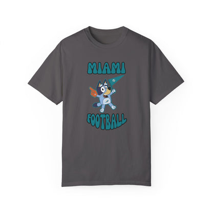 Unisex Bluey Design Miami Dolphins -Inspired T-Shirt