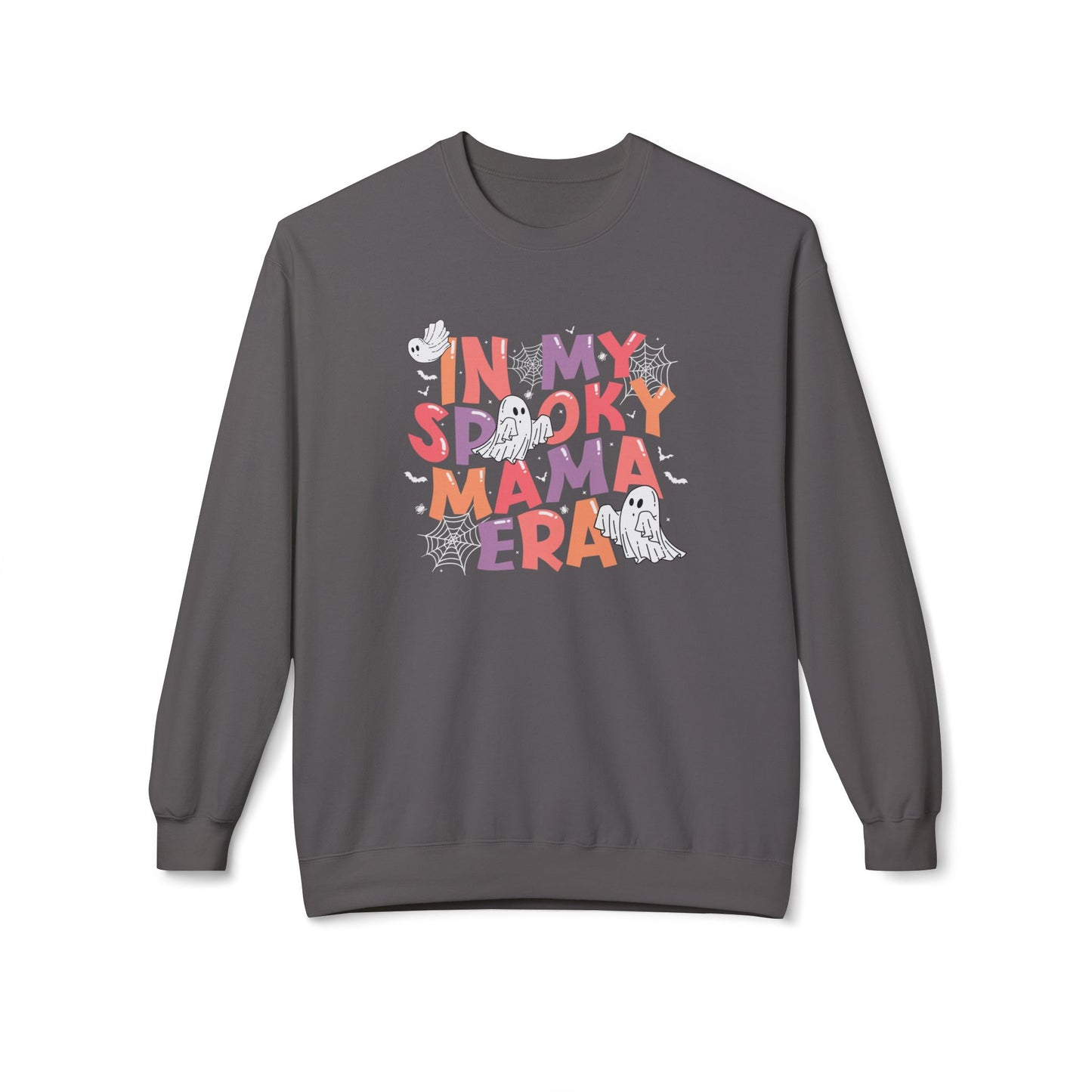 Halloween Trendy In My Spooky Mama Era Crewneck Sweatshirt – Comfort & Style for Spooky Season