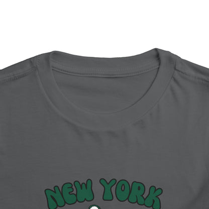 Toddler Bluey & Bingo Design New York Jets Football - Inspired T-Shirt