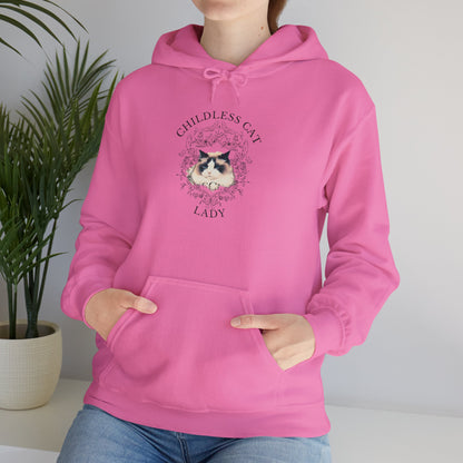 Unisex Childless Cat Lady Hoodie