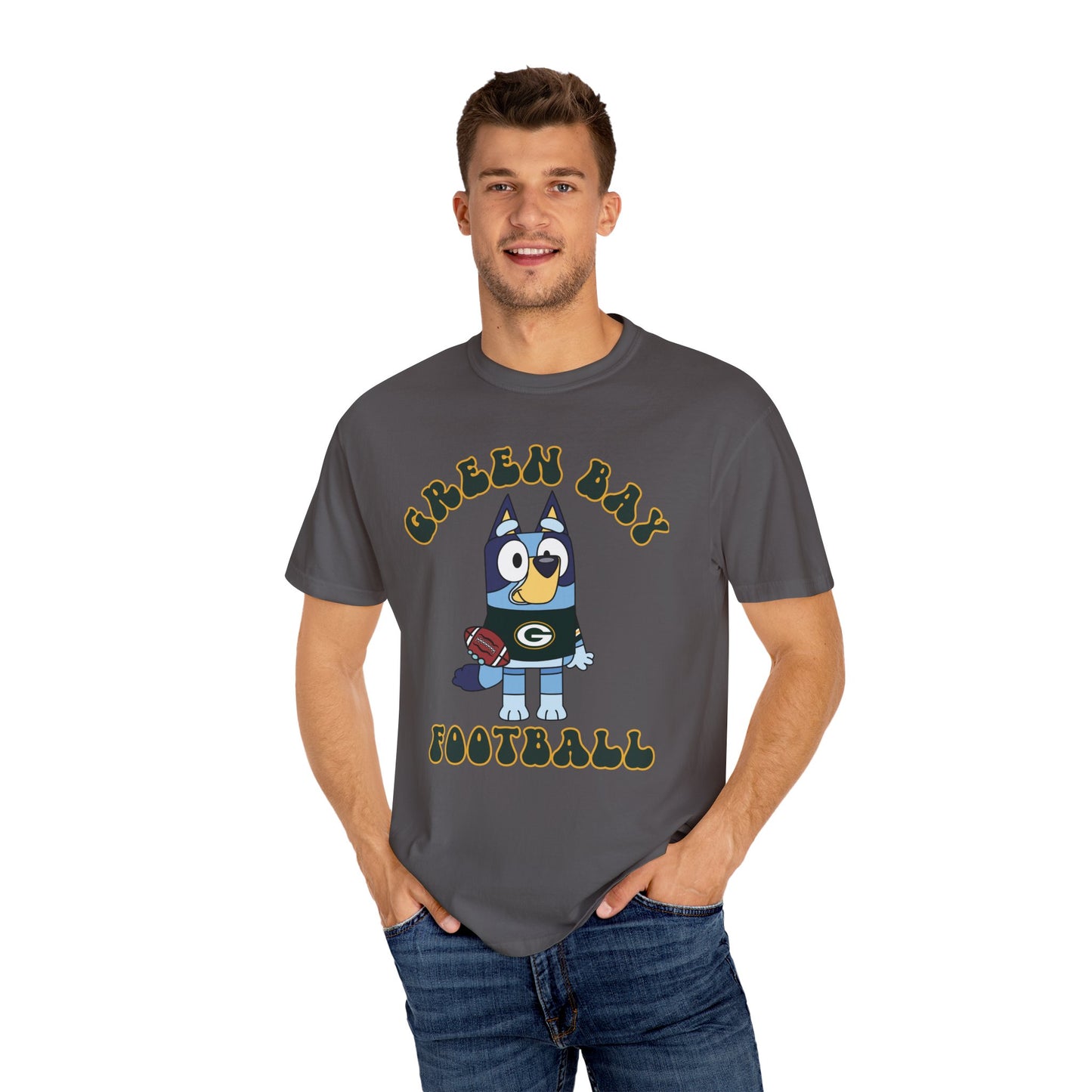 Unisex Bluey Design Packers Football-Inspired T-Shirt