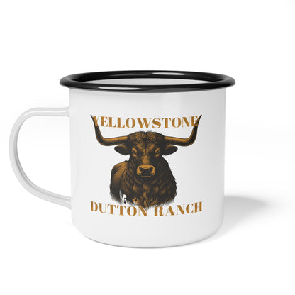 Dutton Ranch - Enamel Camp Cup