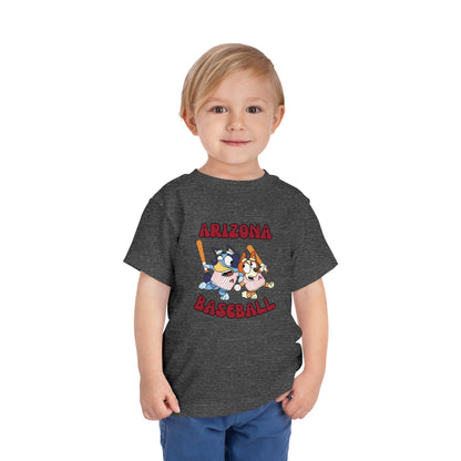 Toddler Bluey Design Arizona Diamondbacks - Inspired T-Shirt