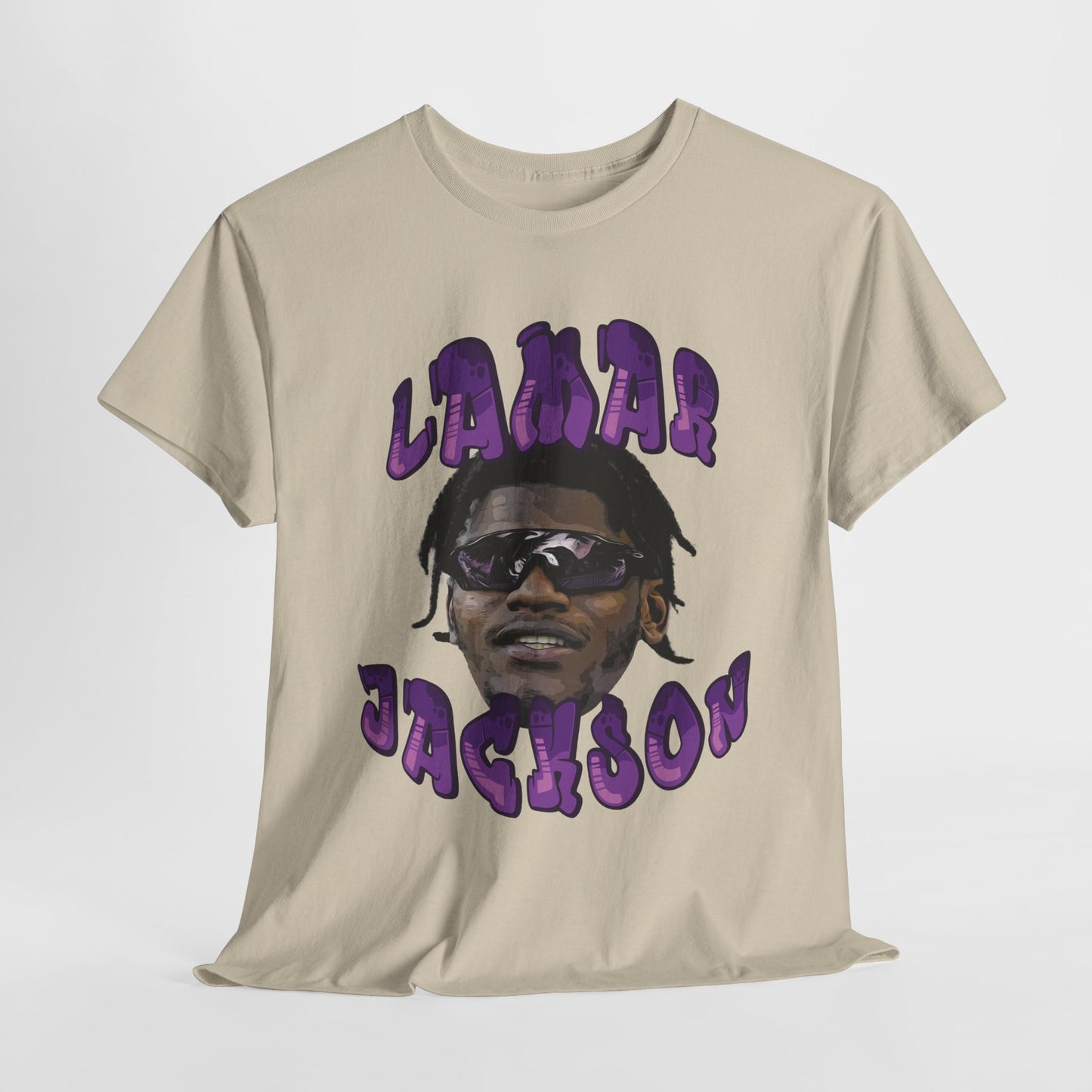 Lamar Jackson Comic Book Design Tee