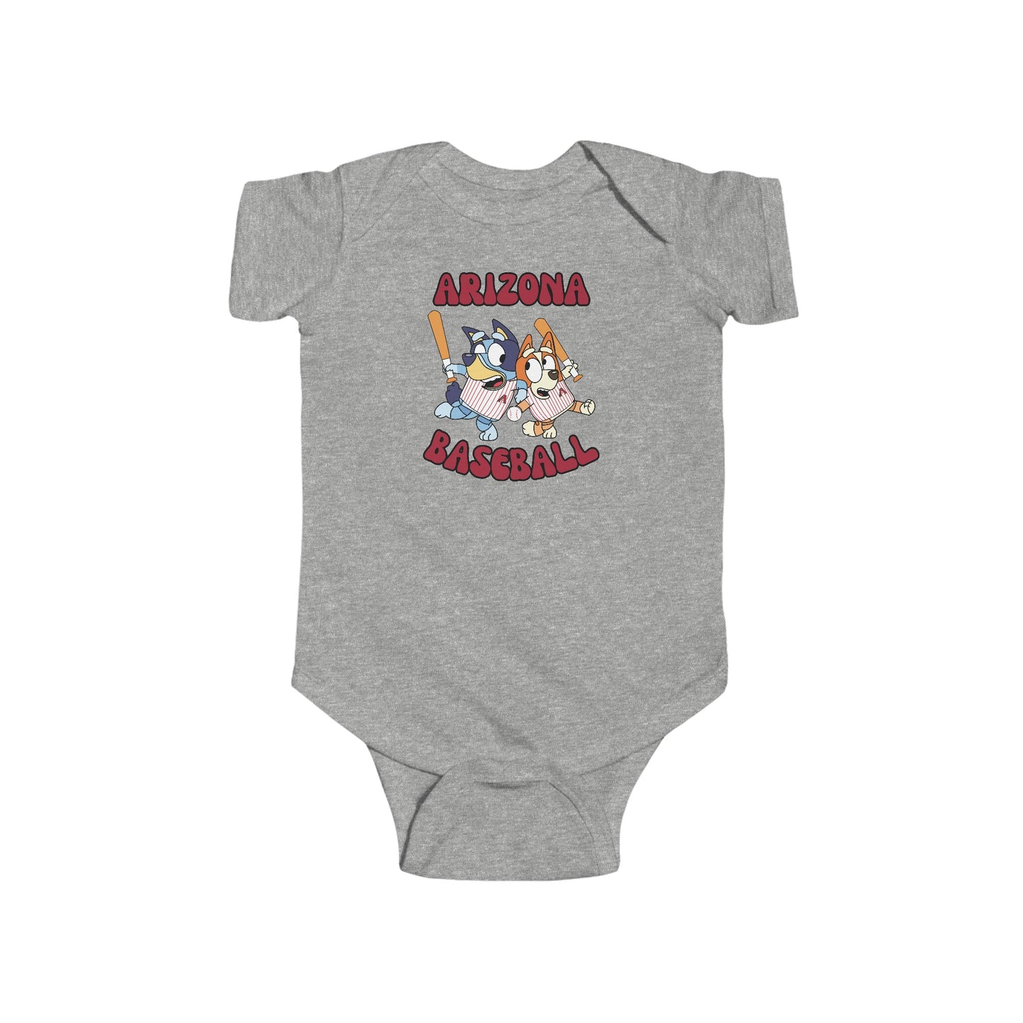 Toddler Bluey Design Arizona Diamondbacks - Inspired Bodysuit