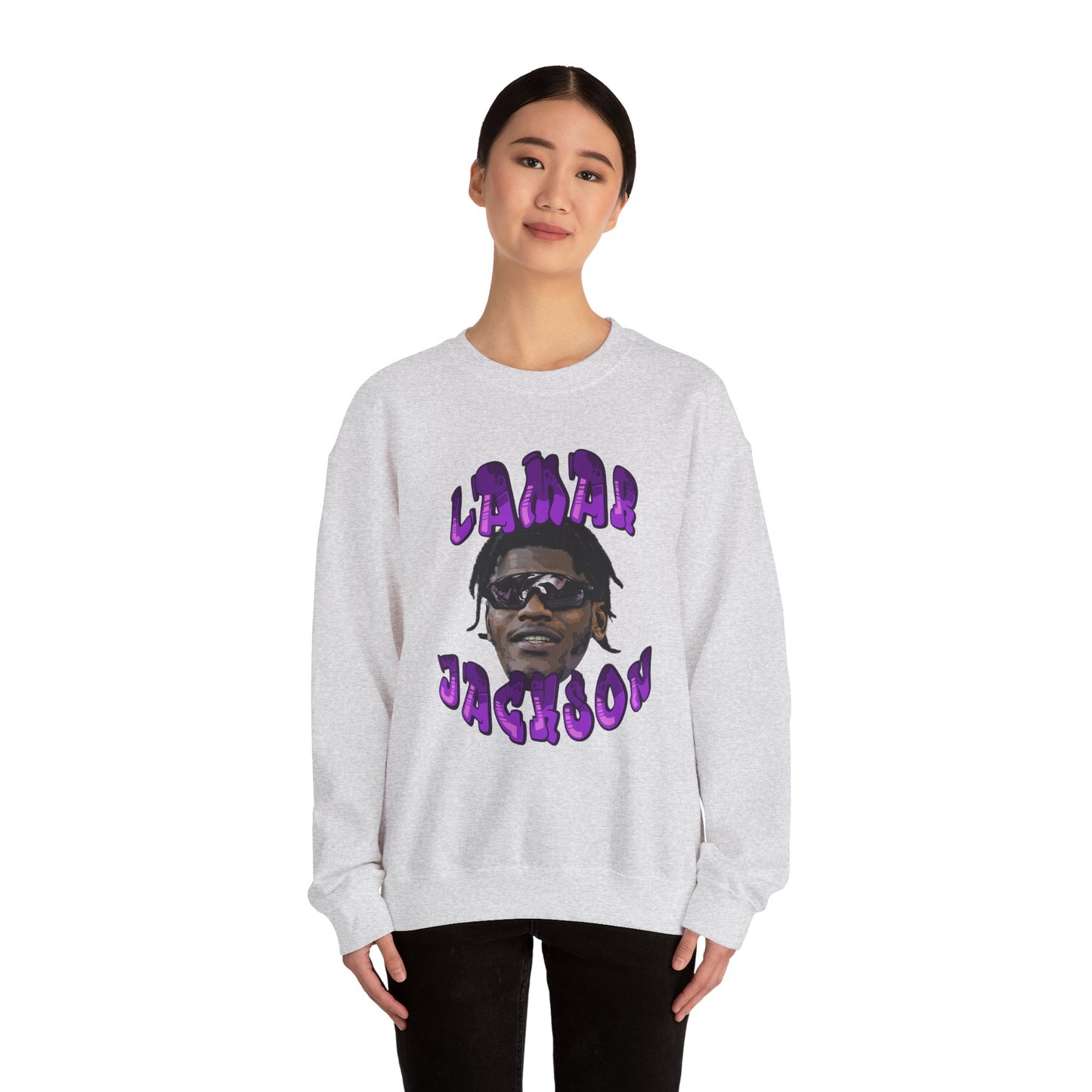 Lamar Jackson Comic Book Design Sweatshirt