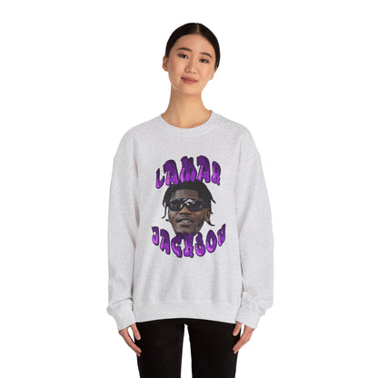 Lamar Jackson Comic Book Design Sweatshirt