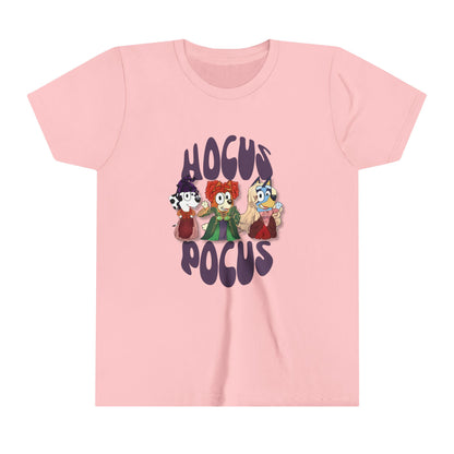 Youth Bluey Design Hocus Pocus - Inspired T-Shirt