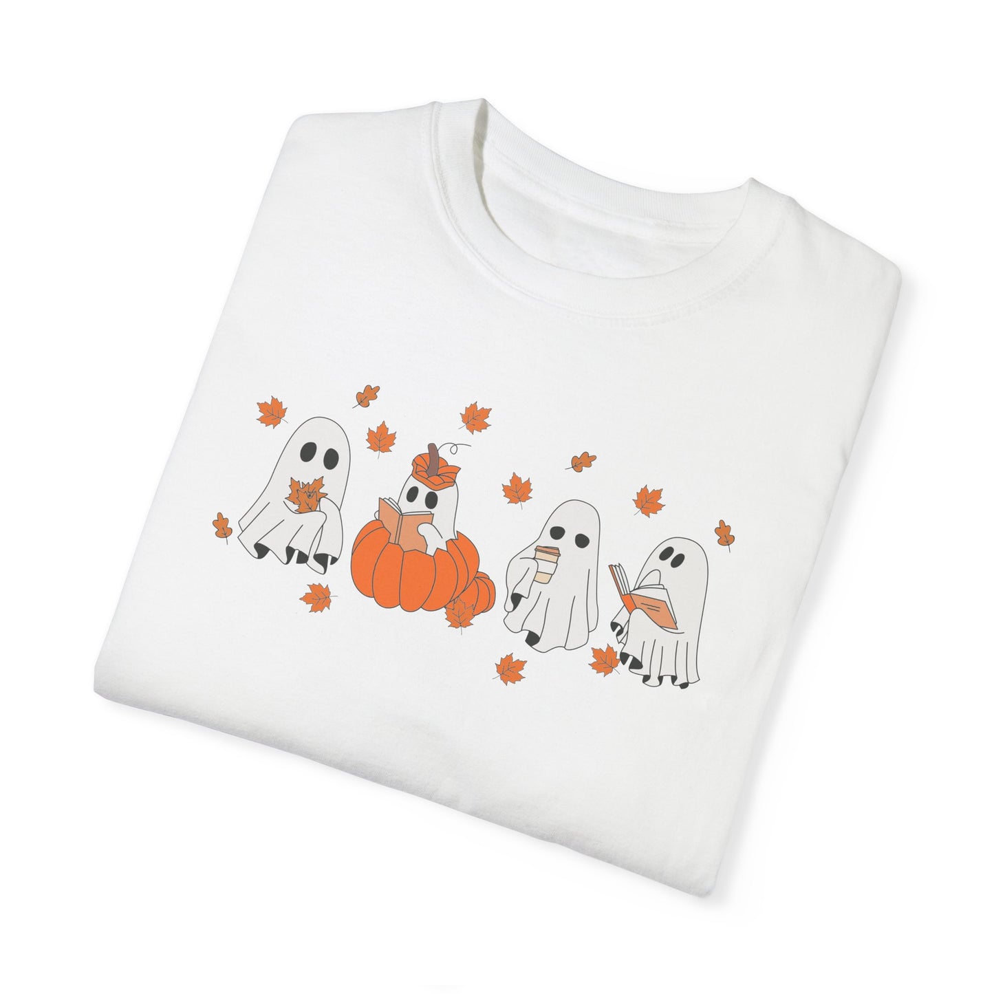 Halloween Spooky Book Lover T-Shirt – Comfort & Style for Spooky Season