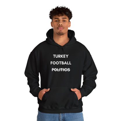 Unisex Turkey Football Politics Hooded Sweatshirt