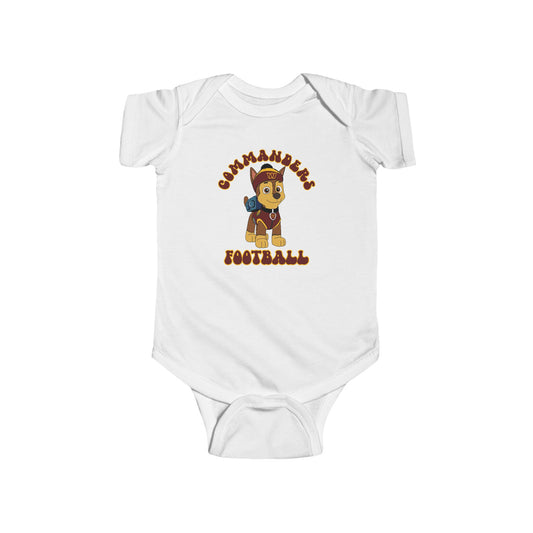 Chase Paw Patrol Washington Commanders Infant Onesie