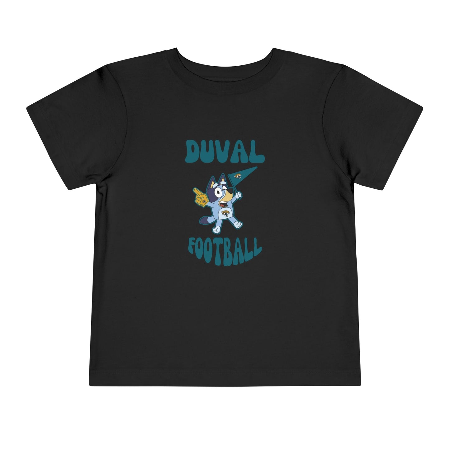 Toddler Bluey Design Jacksonville Jaguars Football -Inspired T-Shirt