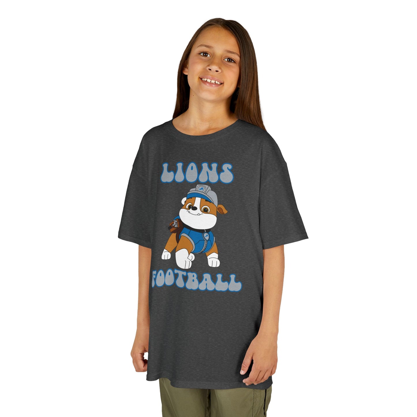 Rubble Paw Patrol Lions Football Youth Tee-Shirt