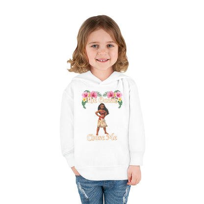 Moana Toddler Fleece Hoodie - The Ocean Chose Me