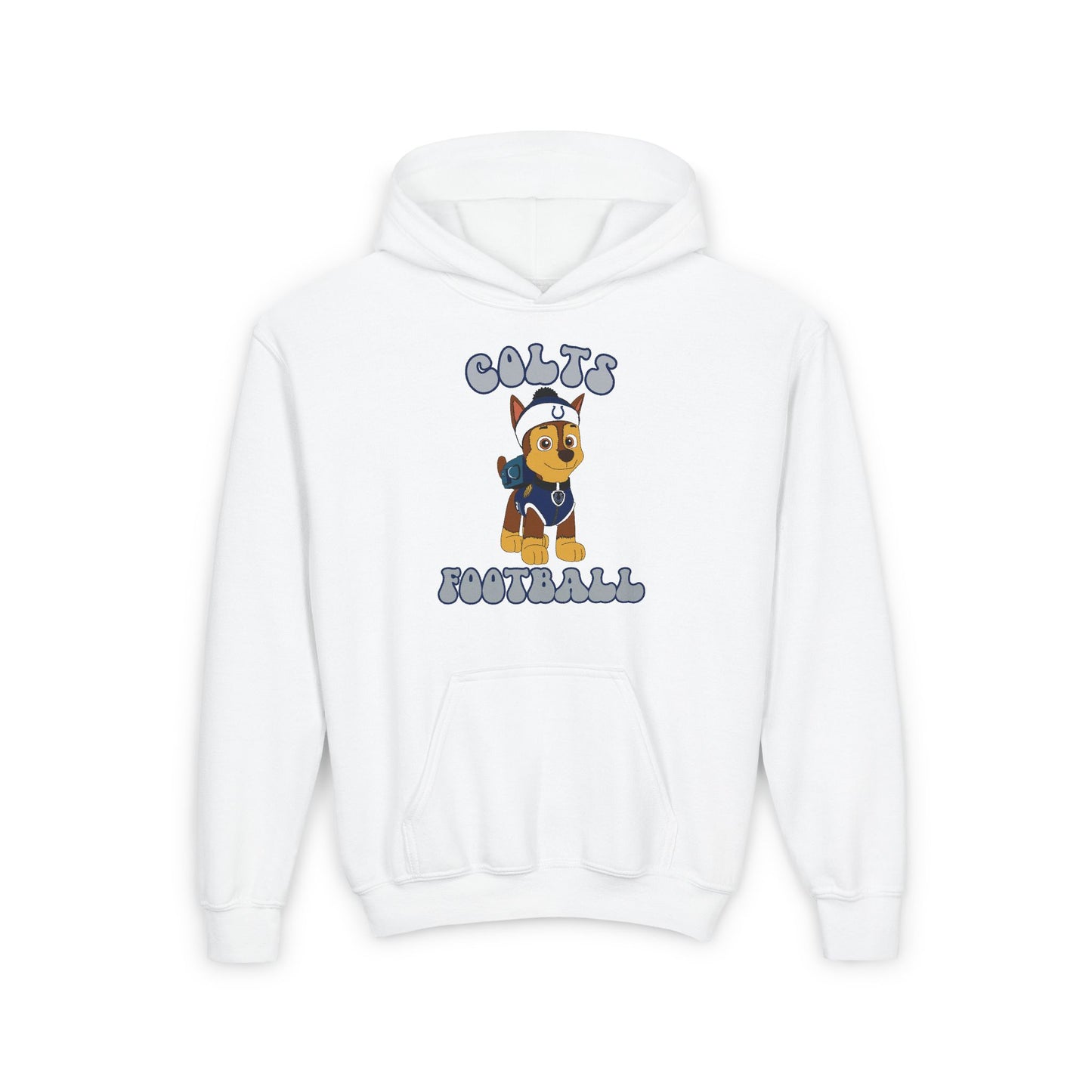 Customizable Youth Chase Paw Patrol Inspired Pro Sports Design Hooded Sweatshirt - Sport and Team Customizable