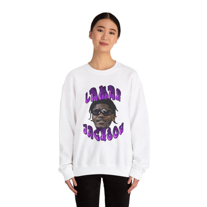 Lamar Jackson Comic Book Design Sweatshirt