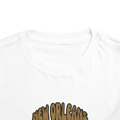 Toddler Bluey New Orleans Saints Football T-Shirt