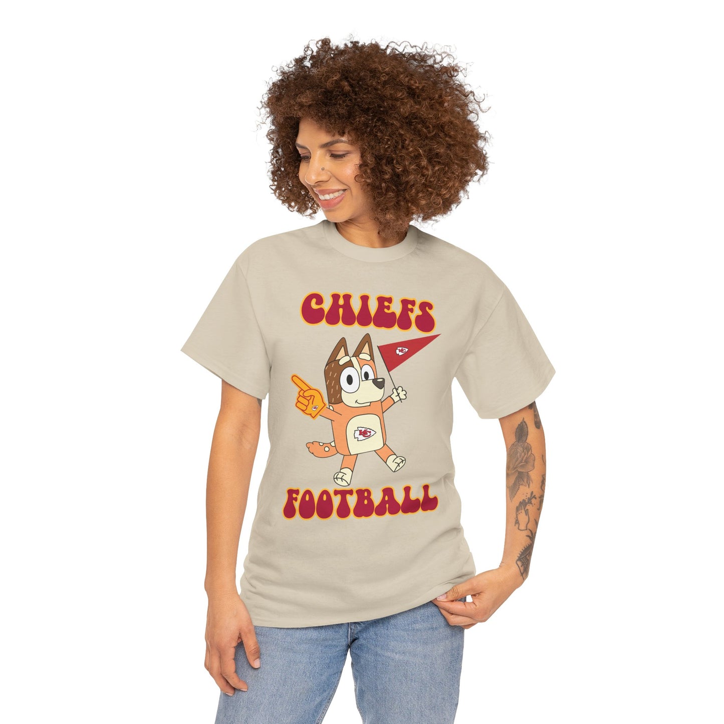 Customizable Chilli From Bluey Pro Sports T-shirt - Sport and Team Customizable