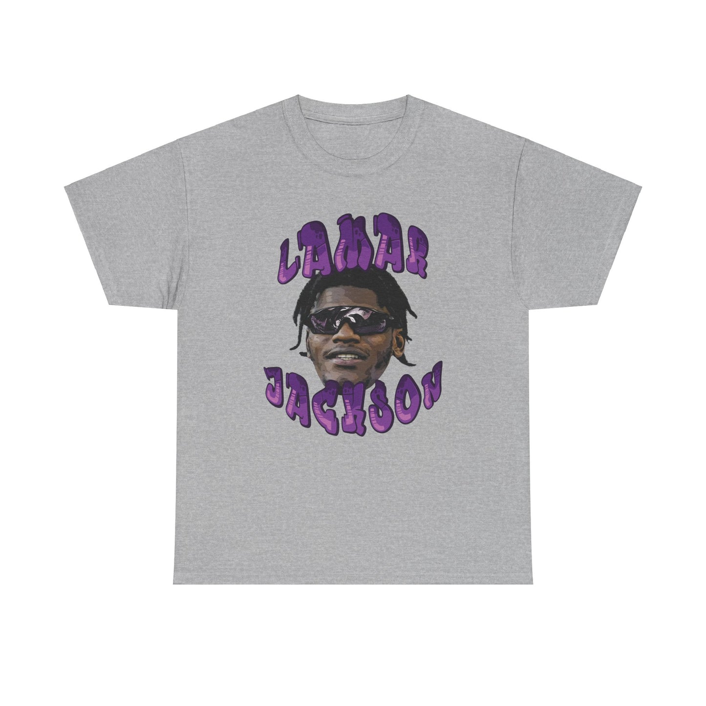 Lamar Jackson Comic Book Design Tee