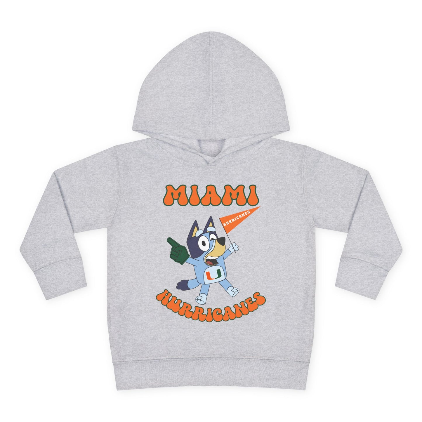 Customizable Bluey Toddler College Team Design Hoodie - Choose Any College