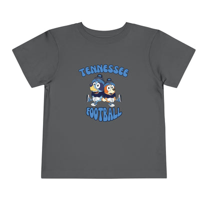 Toddler Bluey & Bingo Design Titans Football - Inspired T-Shirt