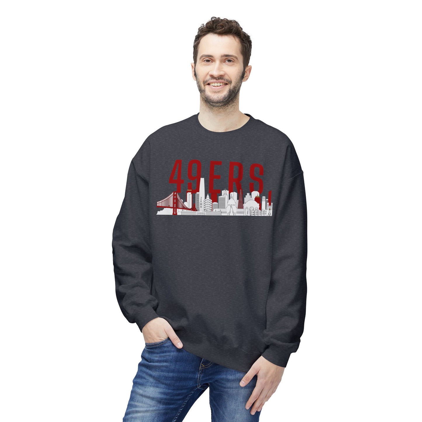 Unisex San Francisco 49ers City Collection Crewneck Sweatshirt