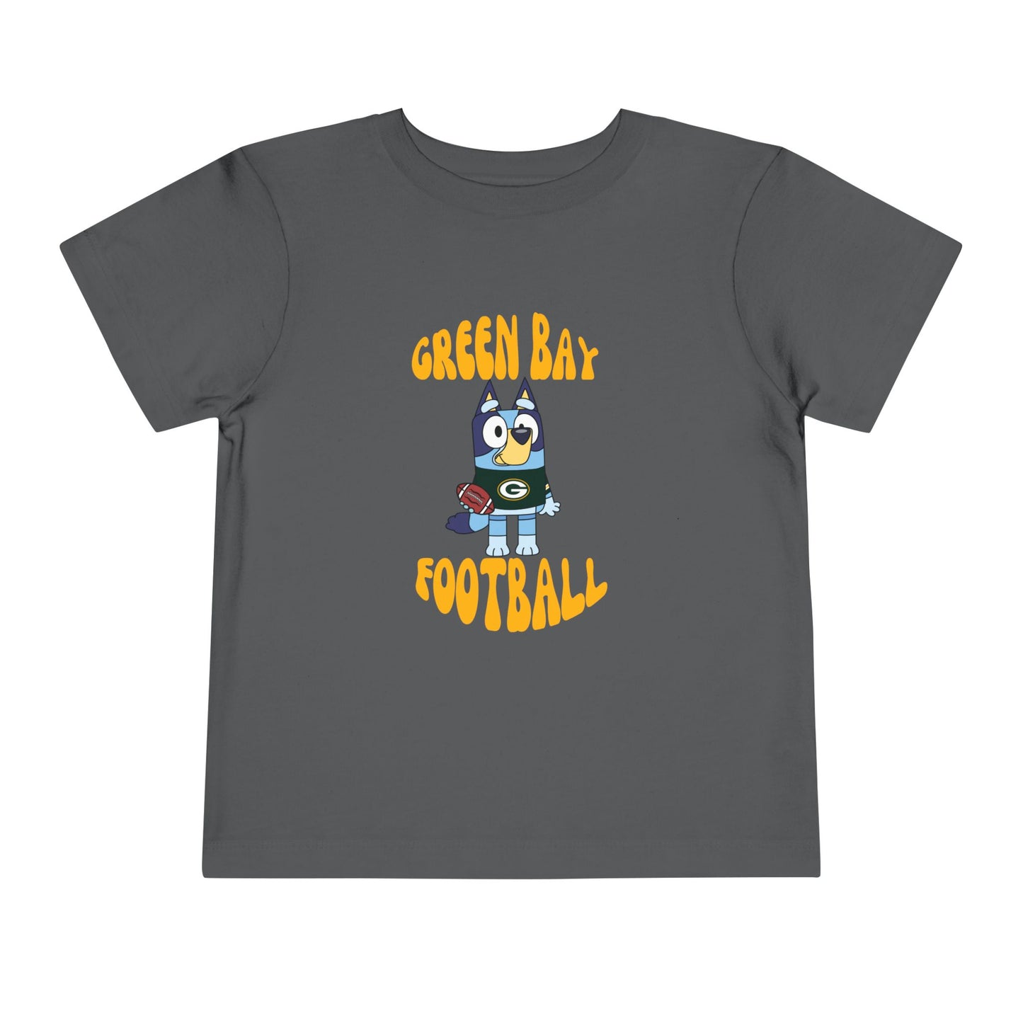 Toddler Bluey Green Bay Packers Football T-Shirt