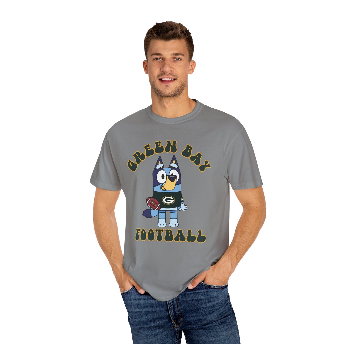 Unisex Bluey Design Packers Football-Inspired T-Shirt