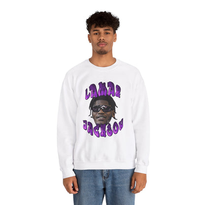 Lamar Jackson Comic Book Design Sweatshirt