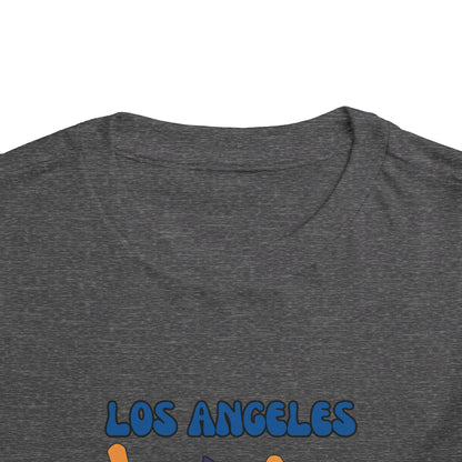 Toddler Bluey Design LA Dodgers - Inspired T-Shirt